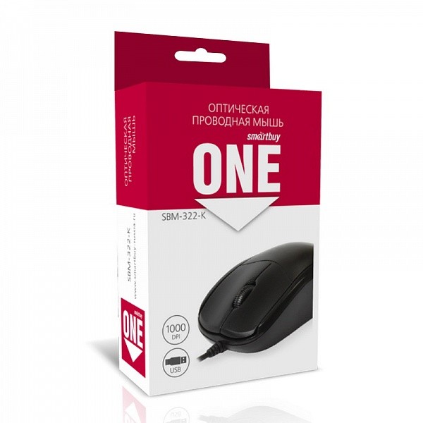 SmartBuy Optical Mouse SBM-322-K